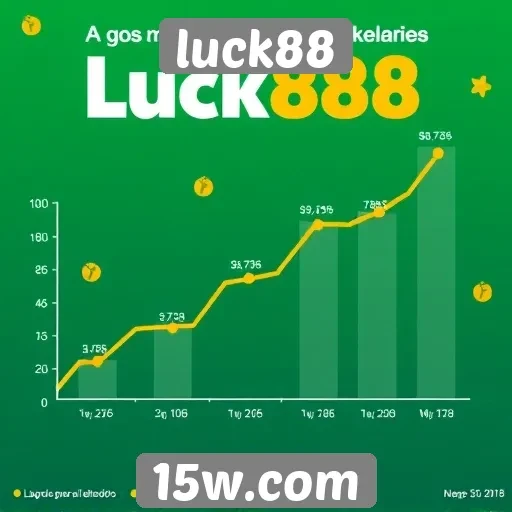 Análise do crescimento do site de jogos luck88